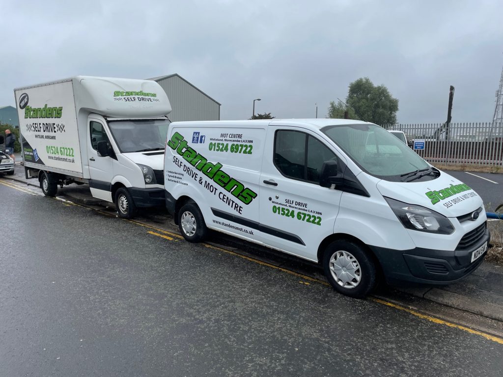 Van Hire Lancaster Prices from £60/day | Standens Self Drive